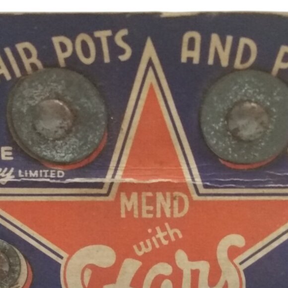Vintage "STARS" Pots and Pans Metal Mendets with Wrench - Picture 3 of 6